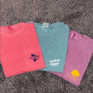 3 Long Sleeve Graphic Tees